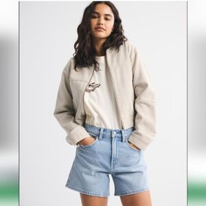 Abercrombie Ultra High Rise Dad Short